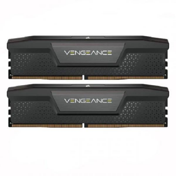 رم کامپیوتر DDR5 دو کاناله 5600 مگاهرتز CL40 کورسیر مدل VENGEANCE ظرفیت 64 گیگابایت